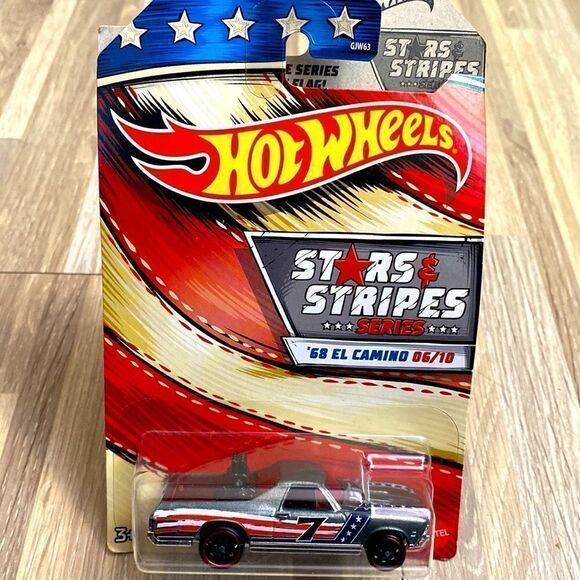 Hot wheel Stars & Stripes series hemi Baracuda Plymouth hemi Chevy blazer 4 x 4 - Picture 4 of 7
